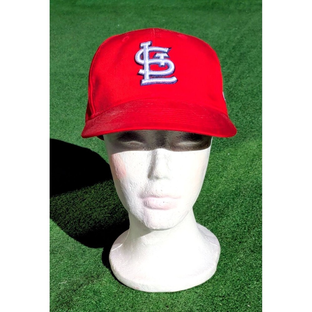 Youth St. Louis Cardinals MLB Baseball Logo Red Adjustable Kids Hat/Cap EUC